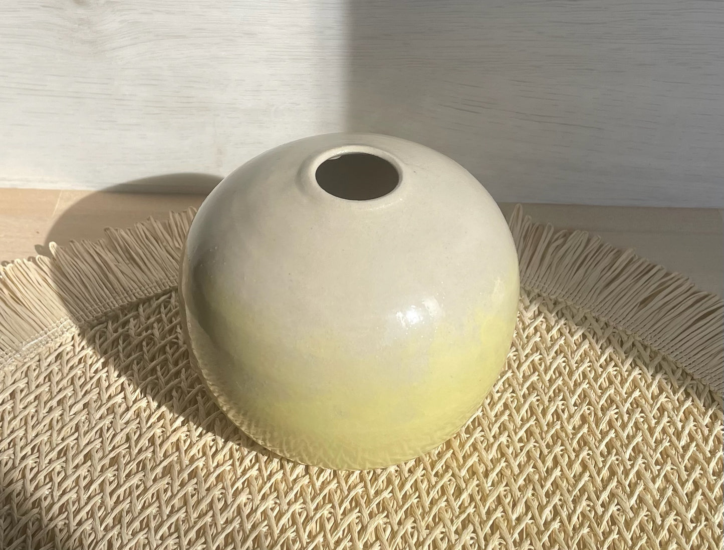 Petit soliflore jaune