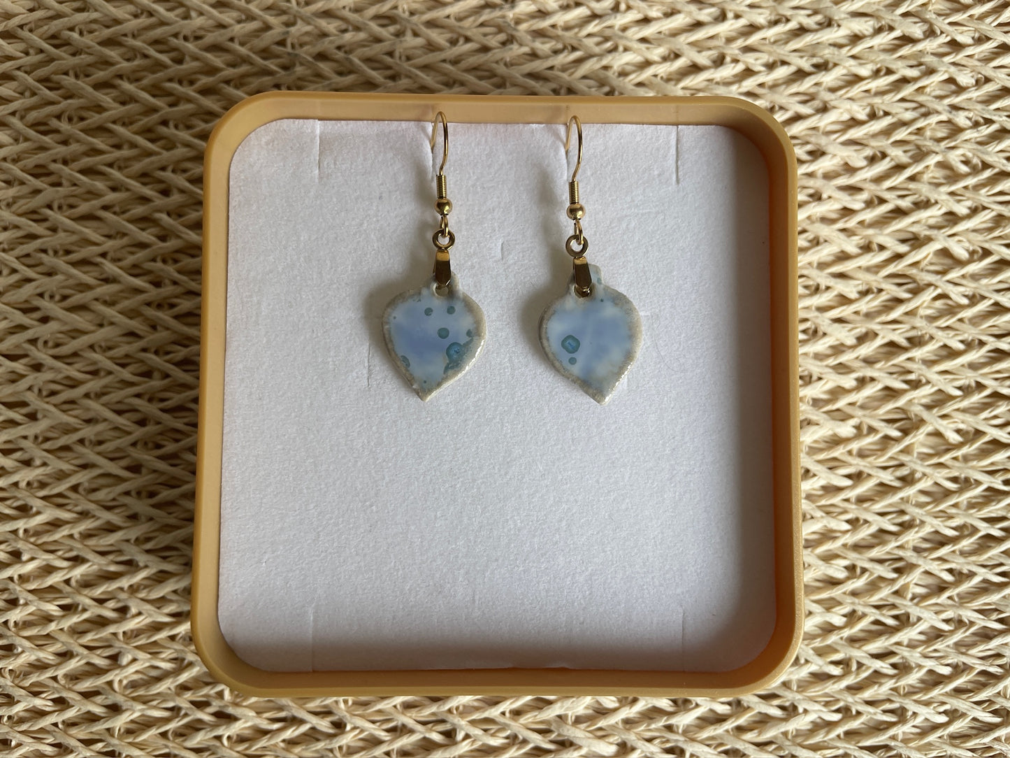 Boucles d'oreilles Feuille