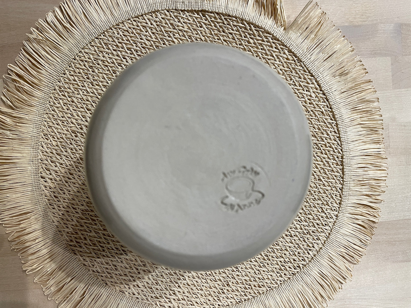 Vase fleurs orangées