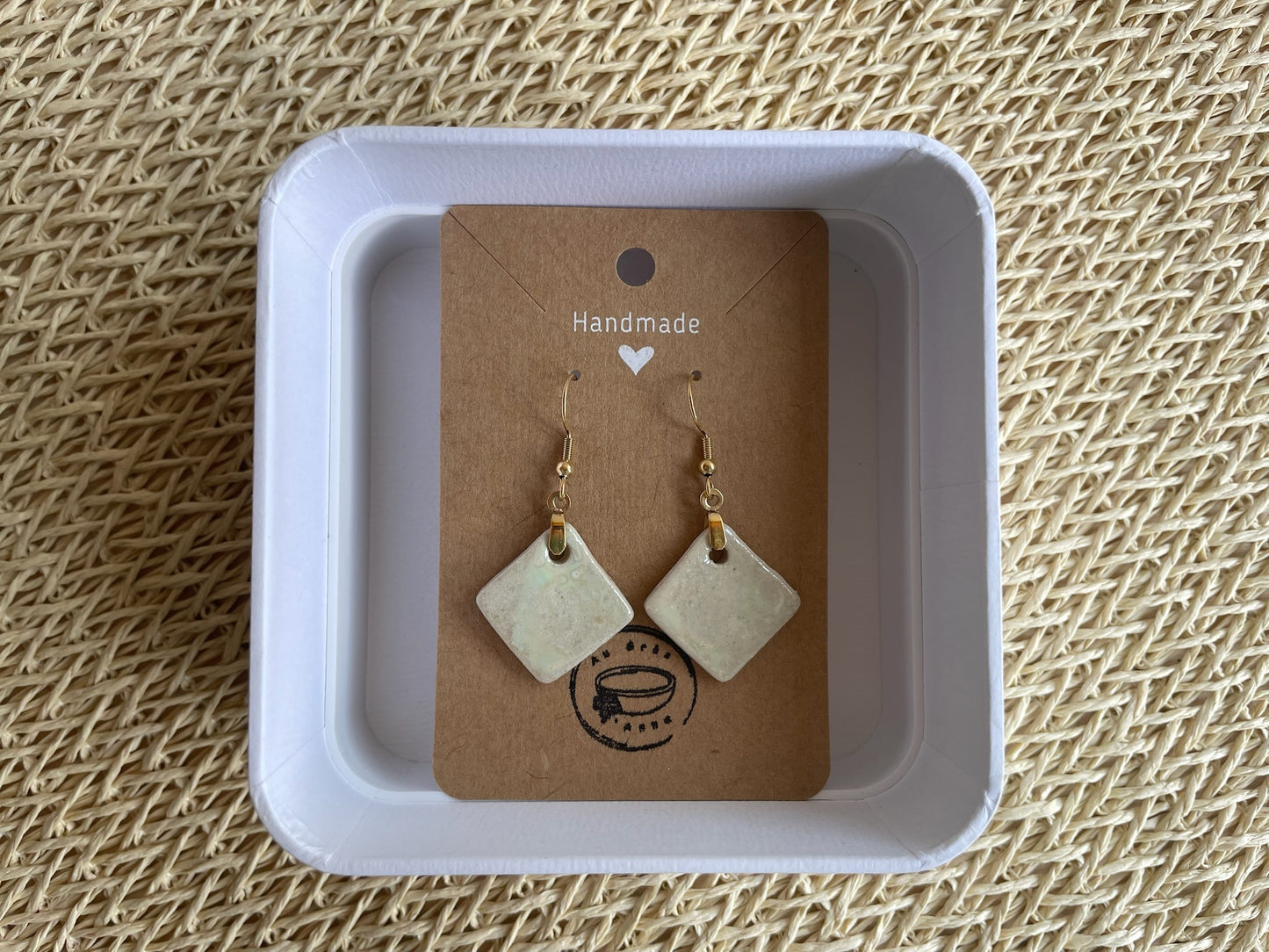 Boucles d'oreilles Losange