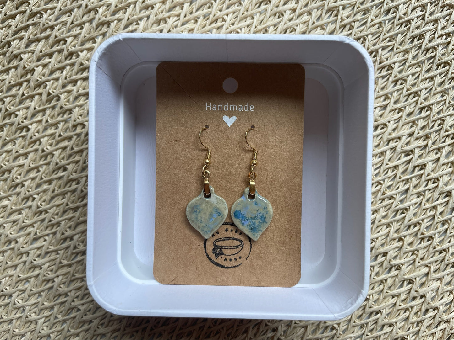 Boucles d'oreilles Feuille