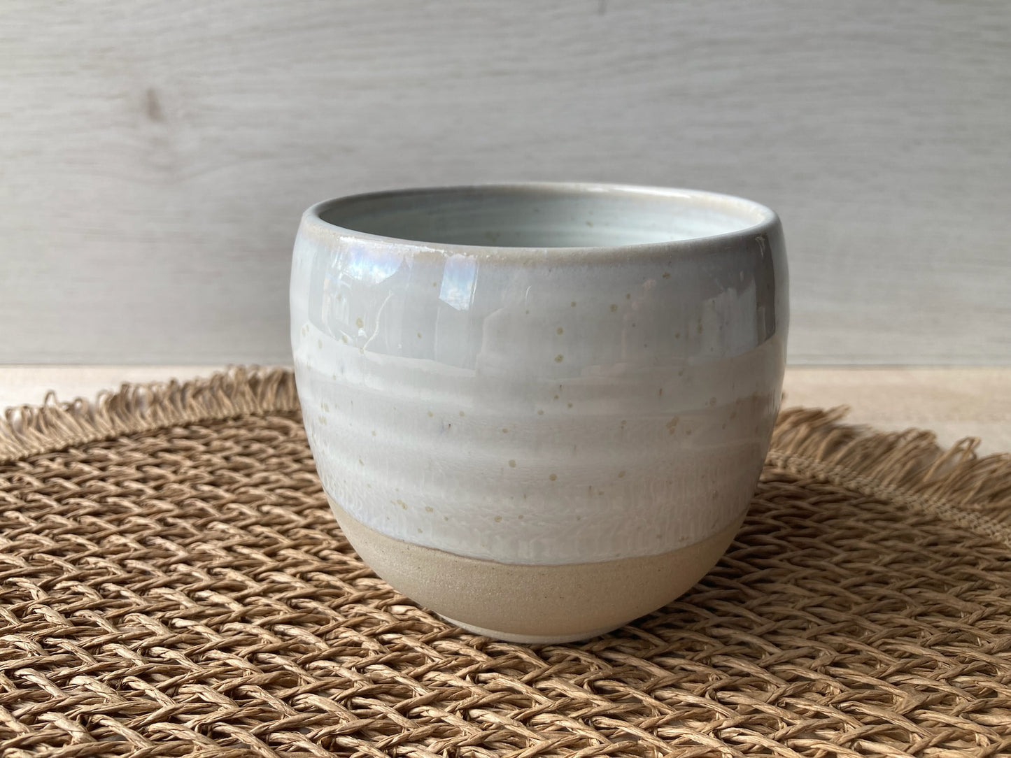 Tasse sans anse Nacre