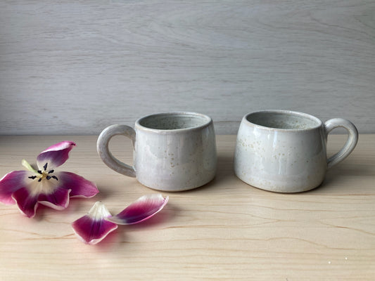 Lot de 2 petites tasses Nacre