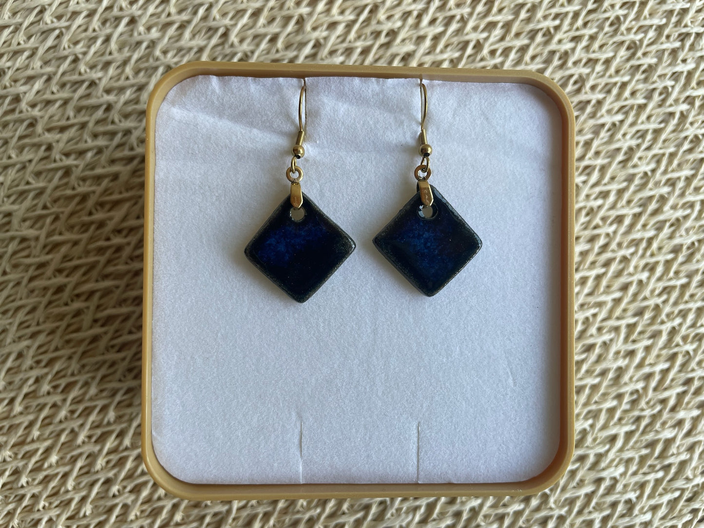 Boucles d'oreilles Losange