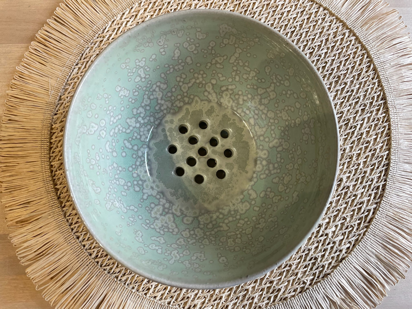 Bol égouttoir avec petite assiette