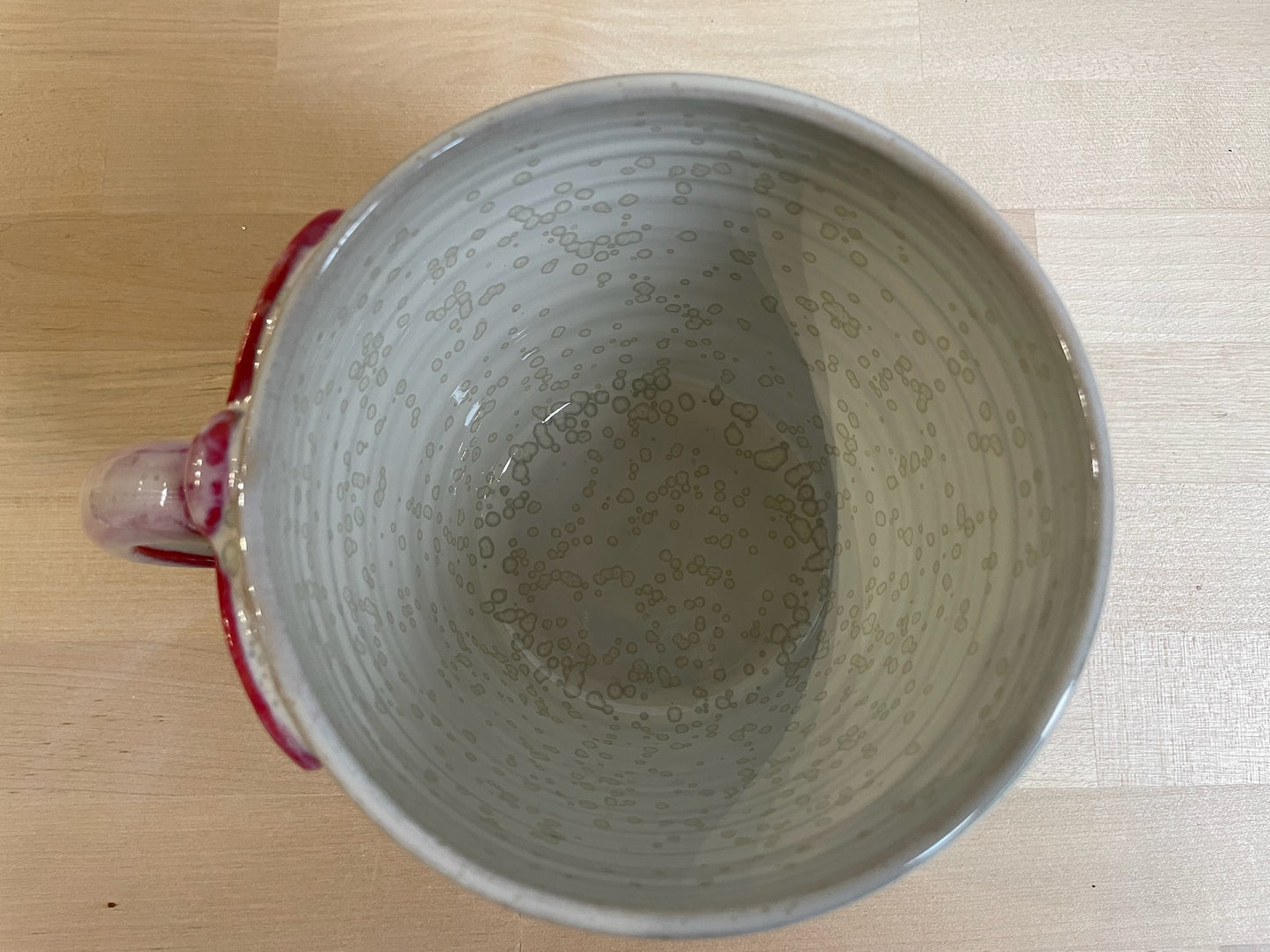Très grande tasse à thé ou à soupe Noeud Rose