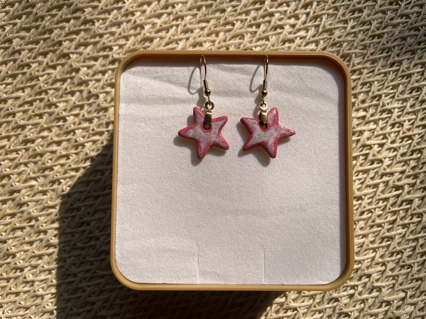 Boucles d'oreilles Etoile