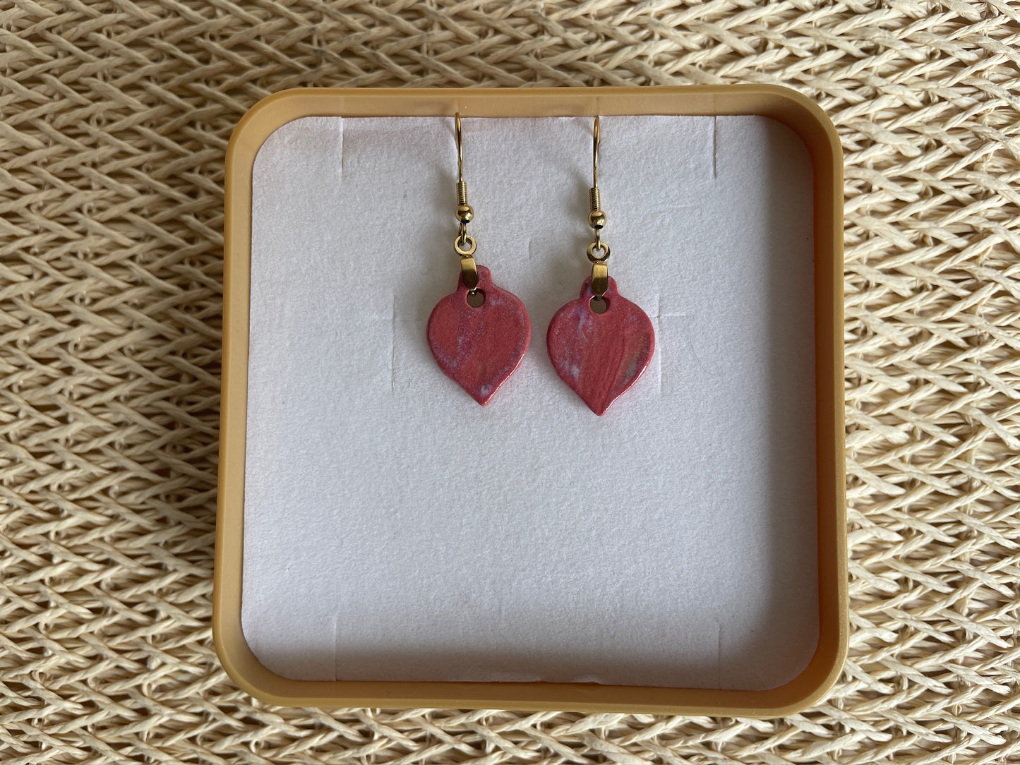 Boucles d'oreilles Feuille