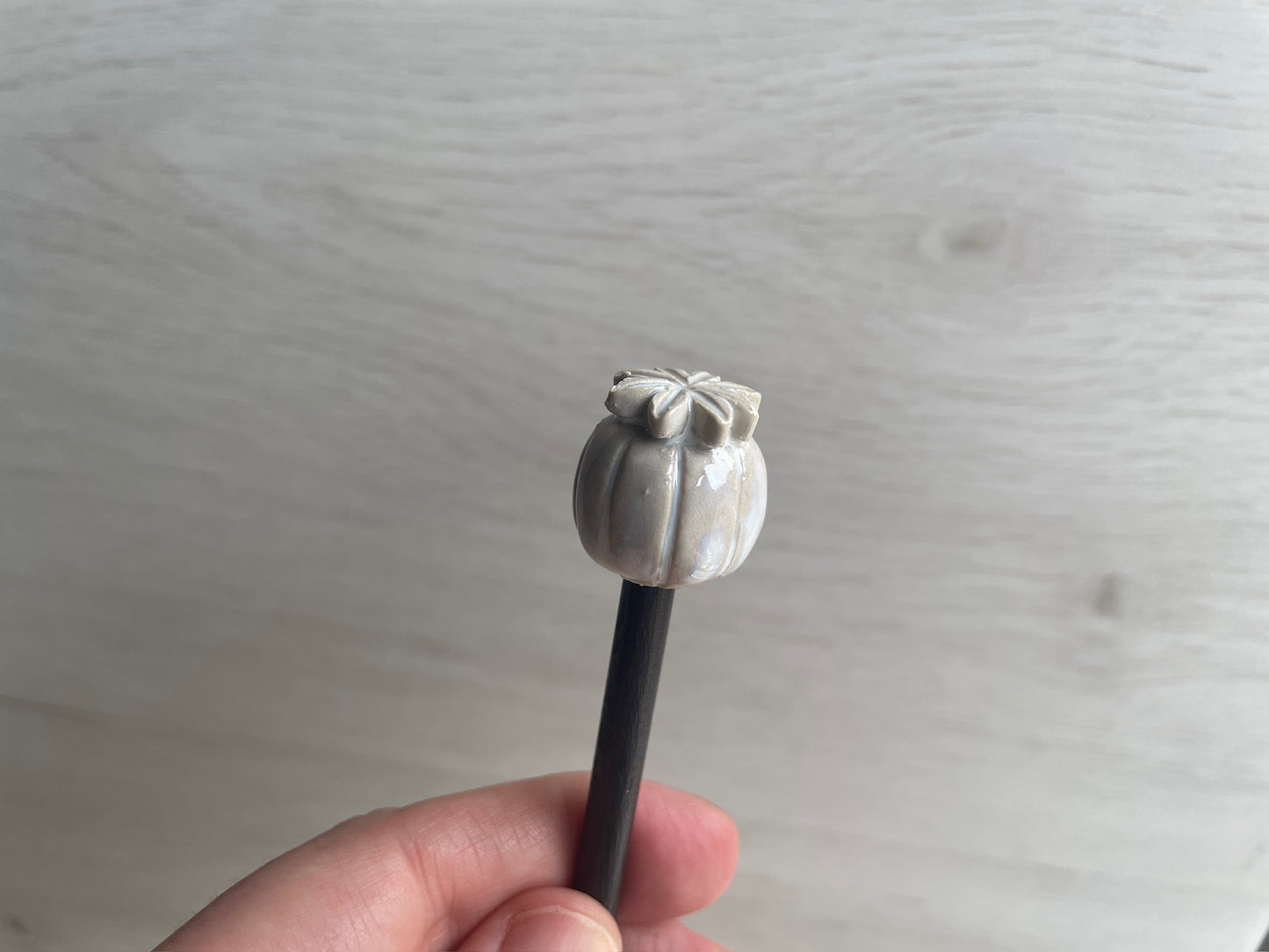Pic à cheveux fleur de pavot