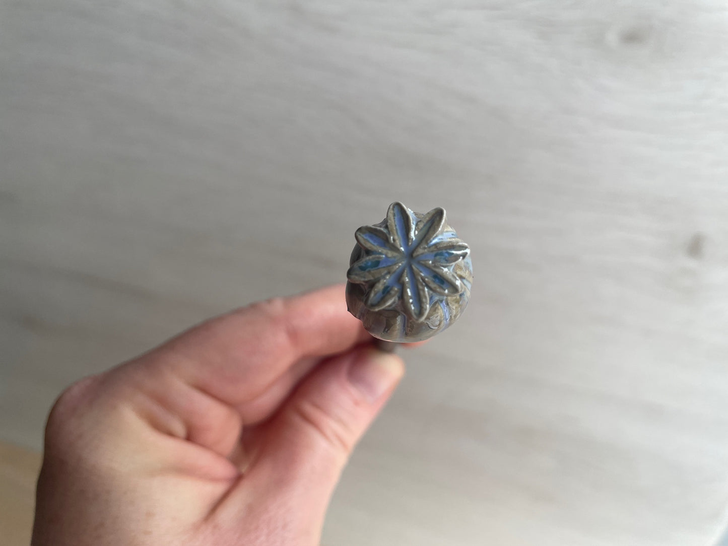 Pic à cheveux fleur de pavot