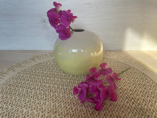 Petit soliflore jaune