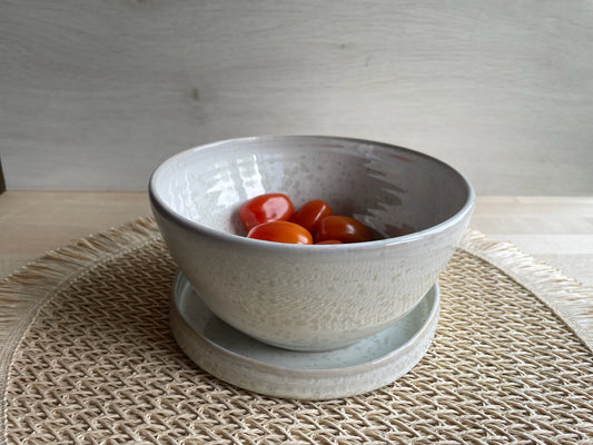 Bol égouttoir avec petite assiette