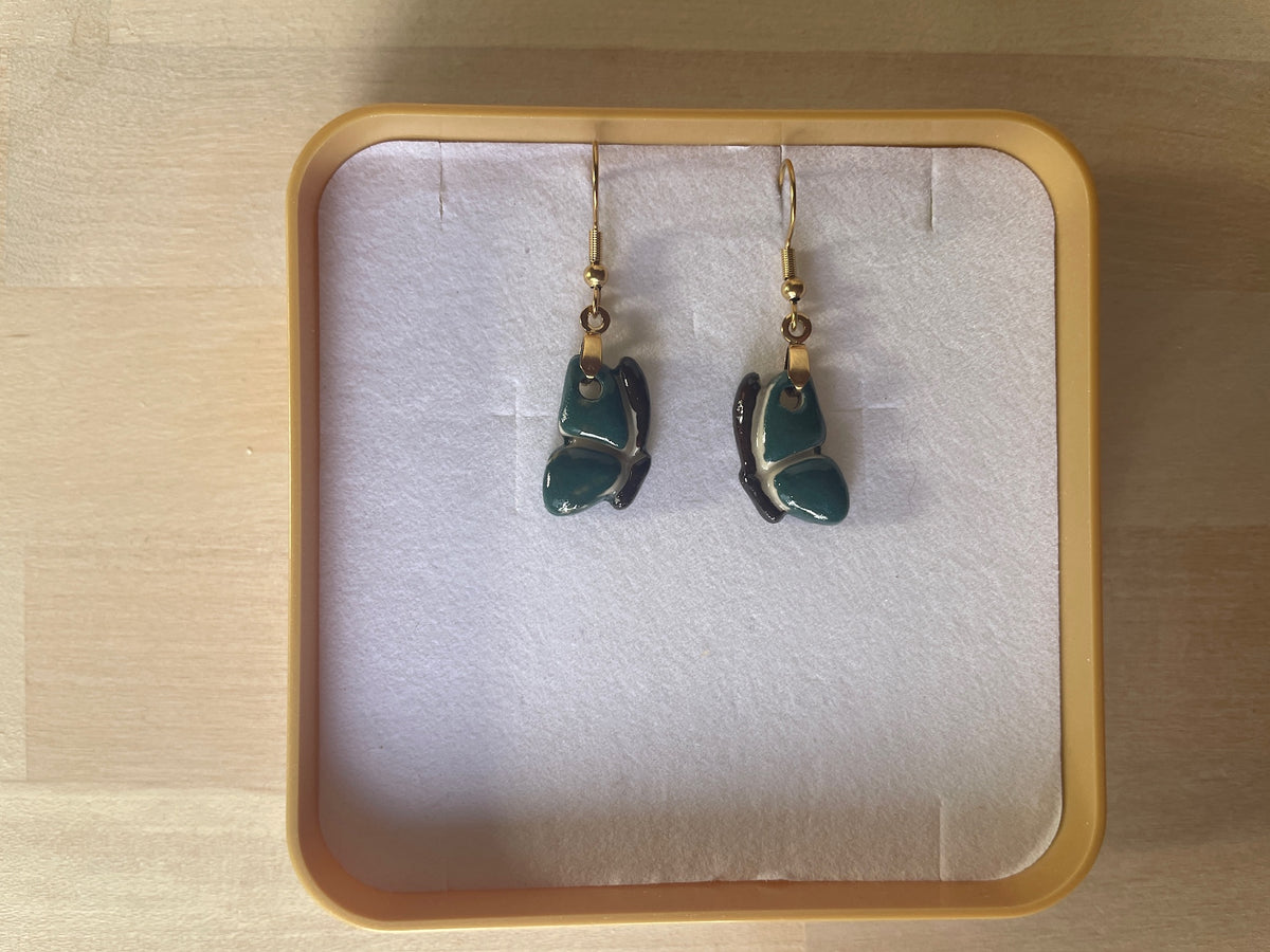 Boucles d'oreilles Papillon en vol