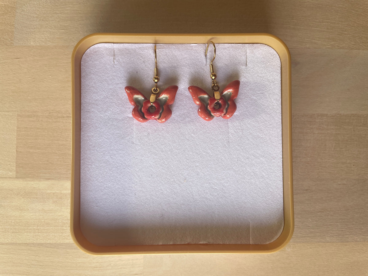 Boucles d'oreilles Papillons