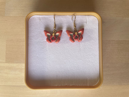 Boucles d'oreilles Papillons