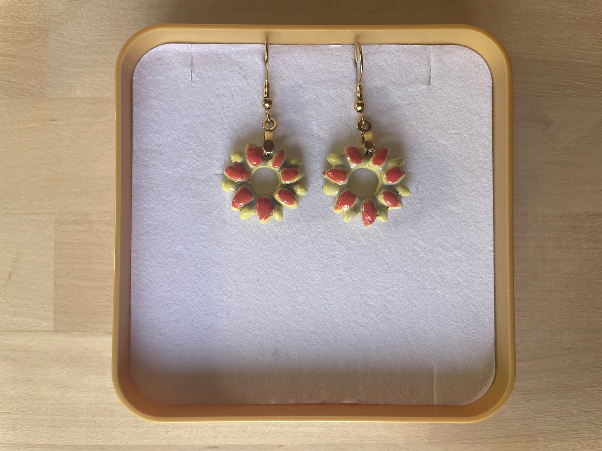Boucles d'oreilles Tournesols